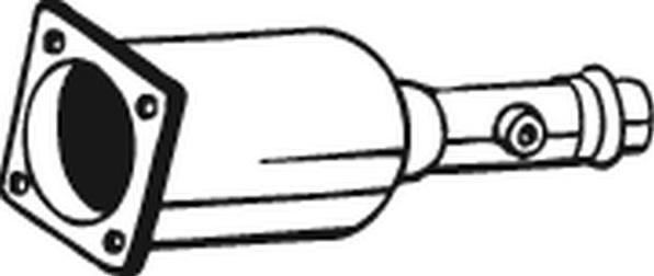 Bosal 097-303 - Nosēdumu / Daļiņu filtrs, Izplūdes gāzu sistēma autodraugiem.lv