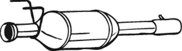 Bosal 097-240 - Nosēdumu / Daļiņu filtrs, Izplūdes gāzu sistēma autodraugiem.lv