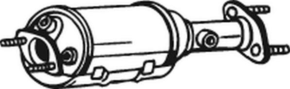 Bosal 095-214 - Nosēdumu / Daļiņu filtrs, Izplūdes gāzu sistēma autodraugiem.lv