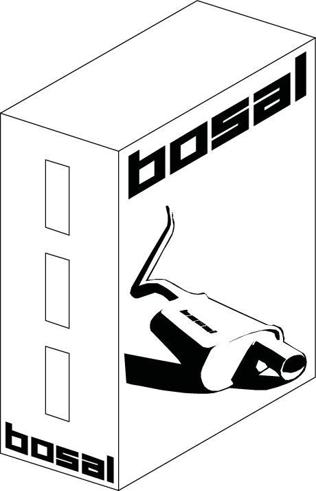 Bosal 091-071 - Montāžas komplekts, Izplūdes gāzu sistēma autodraugiem.lv