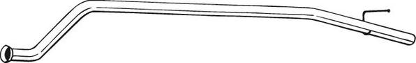 Bosal 890-123 - Izplūdes caurule autodraugiem.lv