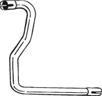Bosal 363-627 - Izplūdes caurule autodraugiem.lv