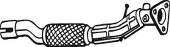 Bosal 750-125 - Izplūdes caurule autodraugiem.lv
