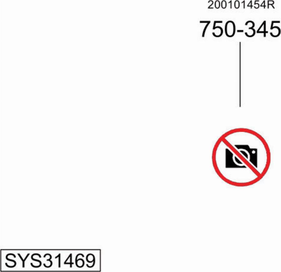 Bosal SYS31469 - Izplūdes gāzu sistēma autodraugiem.lv