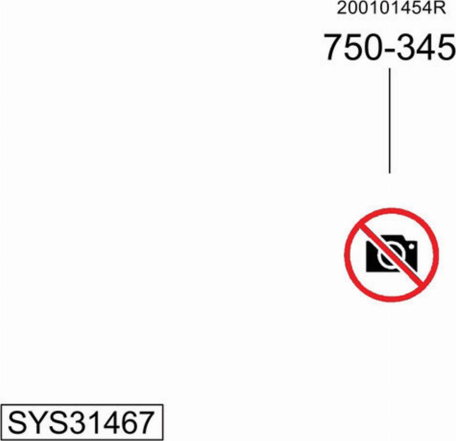 Bosal SYS31467 - Izplūdes gāzu sistēma autodraugiem.lv