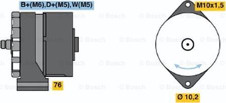 BOSCH 9 120 080 137 - Ģenerators autodraugiem.lv