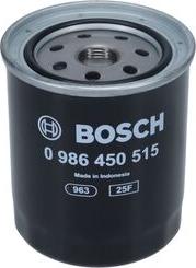 BOSCH 0 986 450 515 - Degvielas filtrs autodraugiem.lv