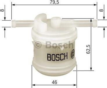 BOSCH 0 986 450 117 - Degvielas filtrs autodraugiem.lv