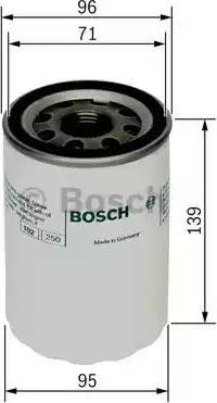 BOSCH 0 986 452 046 - Eļļas filtrs autodraugiem.lv