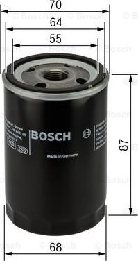 BOSCH 0 986 452 041 - Eļļas filtrs autodraugiem.lv