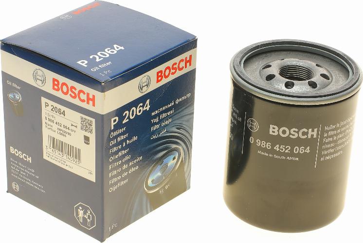 BOSCH 0 986 452 064 - Eļļas filtrs autodraugiem.lv