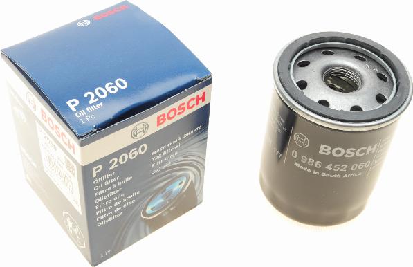 BOSCH 0 986 452 060 - Eļļas filtrs autodraugiem.lv