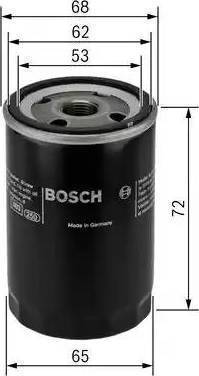 BOSCH 0 986 452 928 - Eļļas filtrs autodraugiem.lv