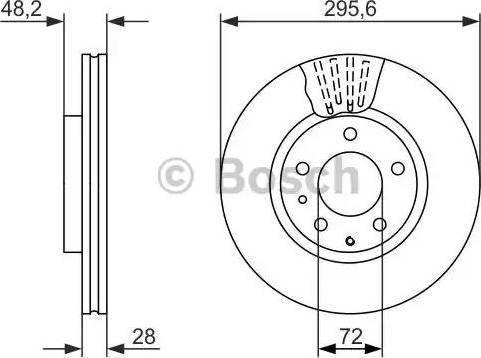 Alpha Brakes HTP-MZ-082 - Bremžu diski autodraugiem.lv