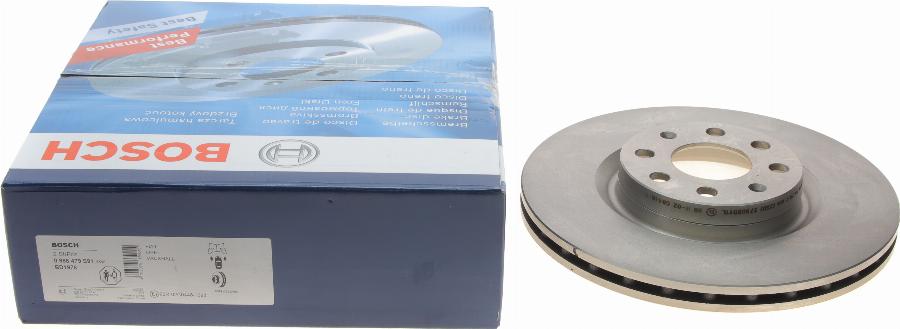 BOSCH 0 986 479 S91 - Bremžu diski autodraugiem.lv