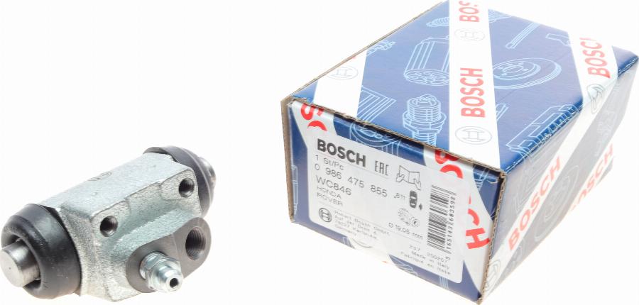 BOSCH 0 986 475 855 - Riteņa bremžu cilindrs autodraugiem.lv