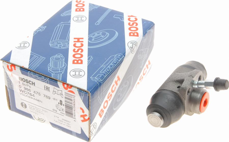 BOSCH 0 986 475 769 - Riteņa bremžu cilindrs autodraugiem.lv