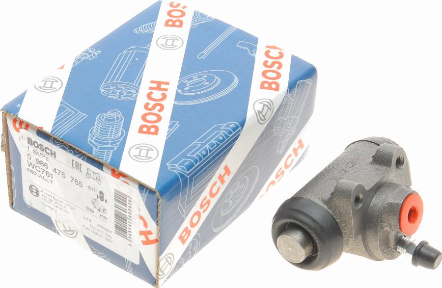 BOSCH 0 986 475 765 - Riteņa bremžu cilindrs autodraugiem.lv