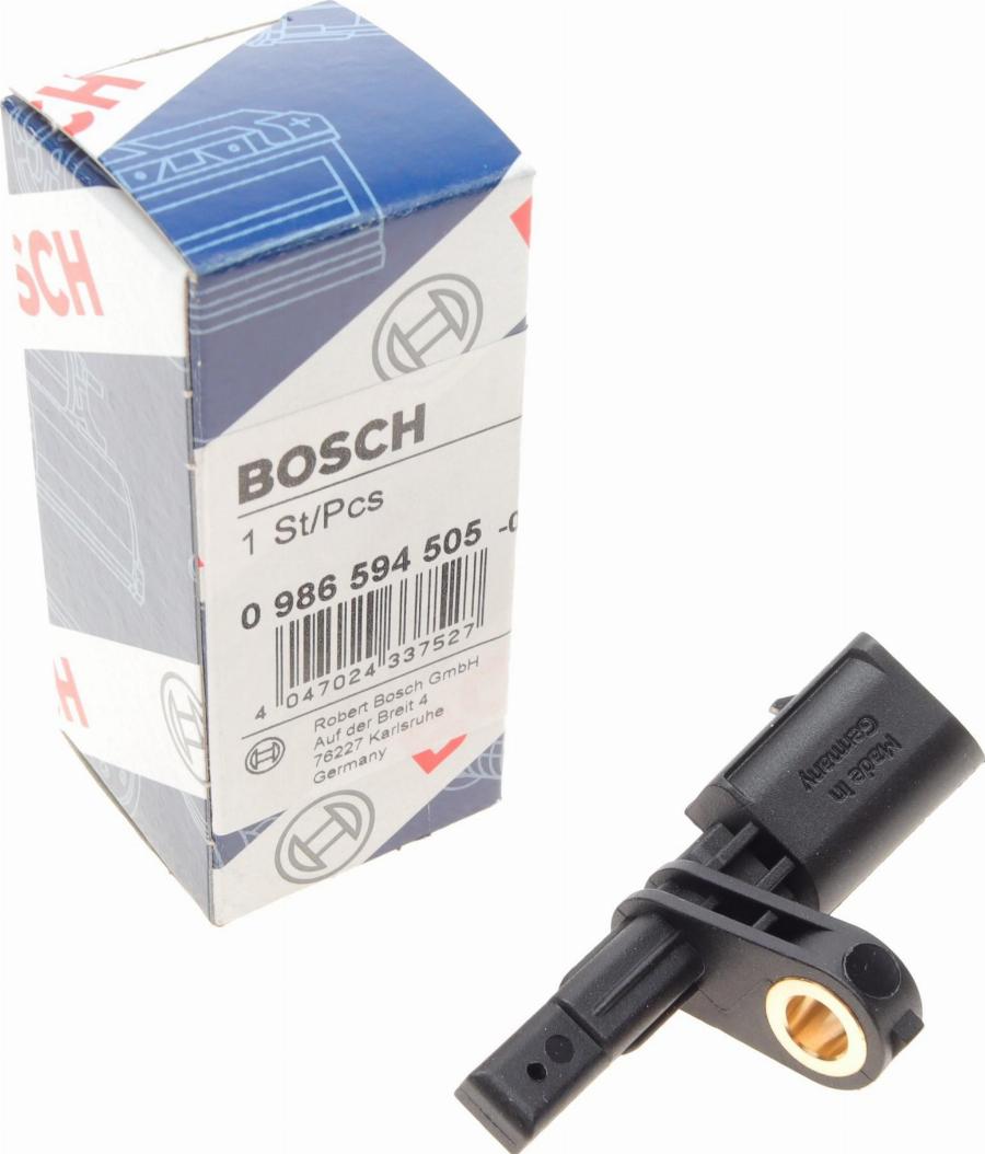 BOSCH 0 986 594 505 - Devējs, Riteņu griešanās ātrums autodraugiem.lv