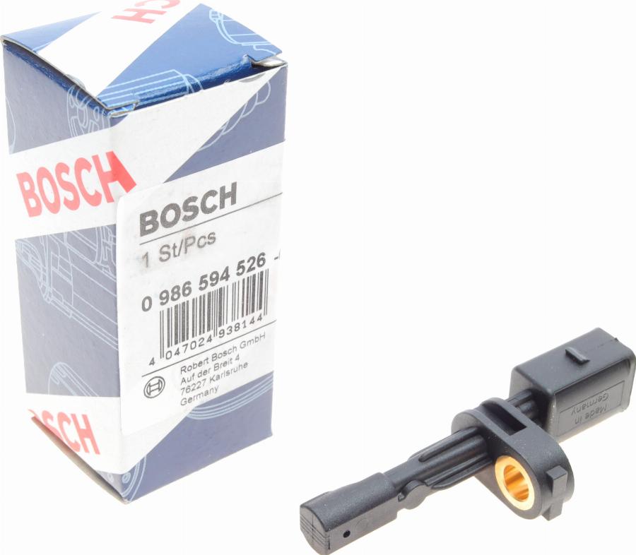 BOSCH 0 986 594 526 - Devējs, Riteņu griešanās ātrums autodraugiem.lv