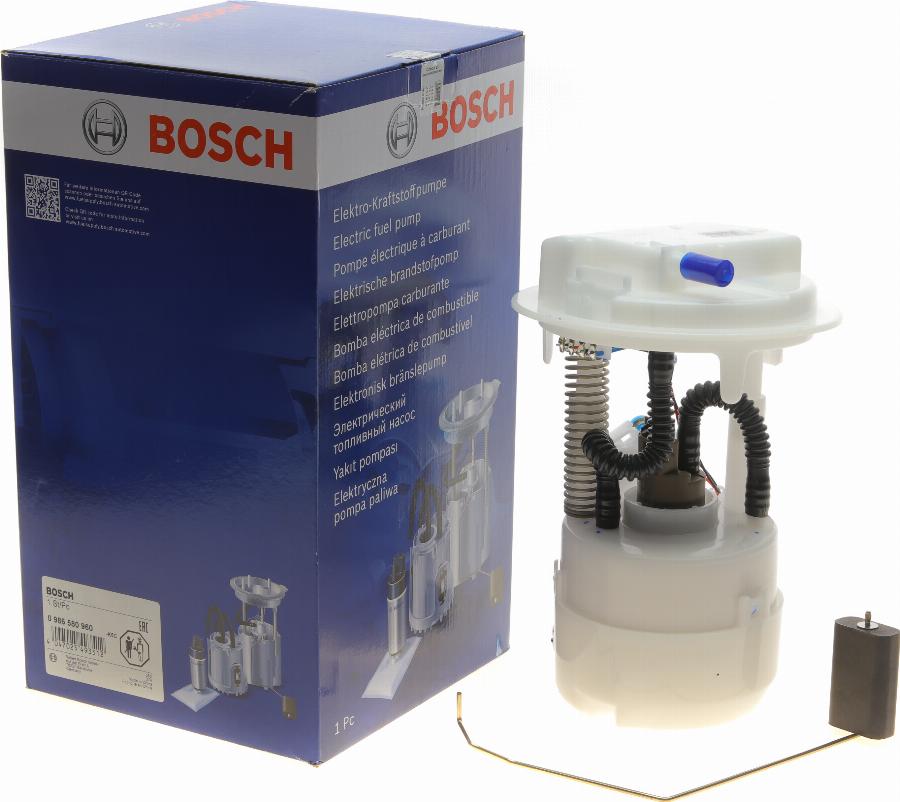 BOSCH 0 986 580 960 - Degvielas sūkņa modulis autodraugiem.lv