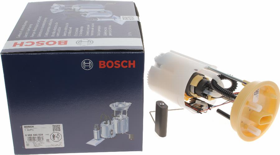 BOSCH 0 986 580 828 - Degvielas sūkņa modulis autodraugiem.lv