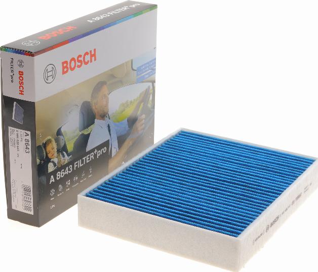 BOSCH 0986628643 - Filtrs, Salona telpas gaiss autodraugiem.lv