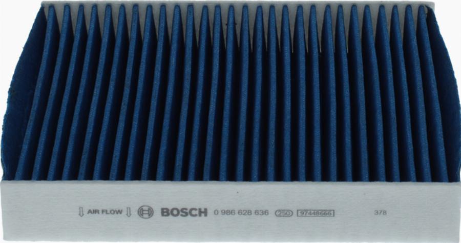 BOSCH 0 986 628 636 - Filtrs, Salona telpas gaiss autodraugiem.lv