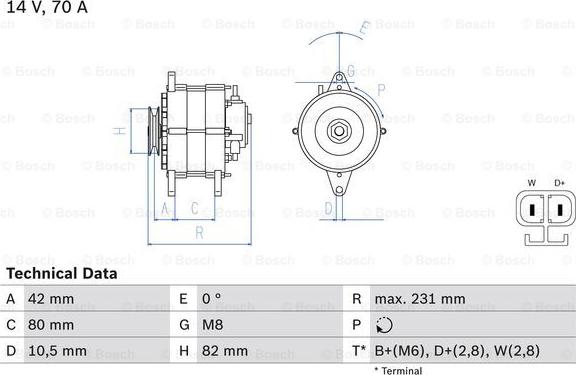 BOSCH 0 986 049 730 - Ģenerators autodraugiem.lv