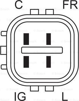 BOSCH 0 986 082 420 - Ģenerators autodraugiem.lv
