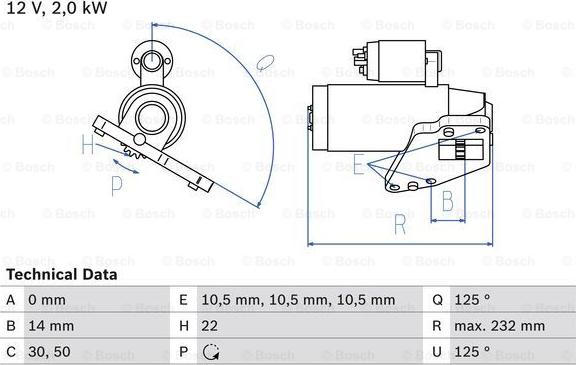 BOSCH 0 986 024 710 - Starteris autodraugiem.lv