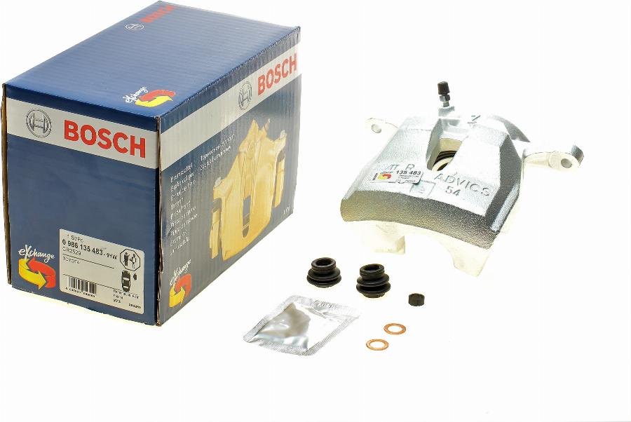 BOSCH 0 986 135 483 - Bremžu suports autodraugiem.lv