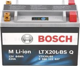 BOSCH 0 986 122 637 - Startera akumulatoru baterija autodraugiem.lv