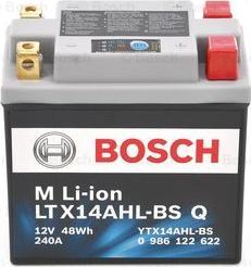 BOSCH 0 986 122 622 - Startera akumulatoru baterija autodraugiem.lv