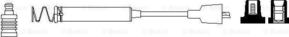 BOSCH 0 986 356 080 - Augstsprieguma vads autodraugiem.lv