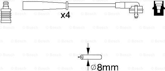 BOSCH 0 986 356 887 - Augstsprieguma vadu komplekts autodraugiem.lv