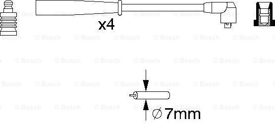 BOSCH 0 986 356 789 - Augstsprieguma vadu komplekts autodraugiem.lv