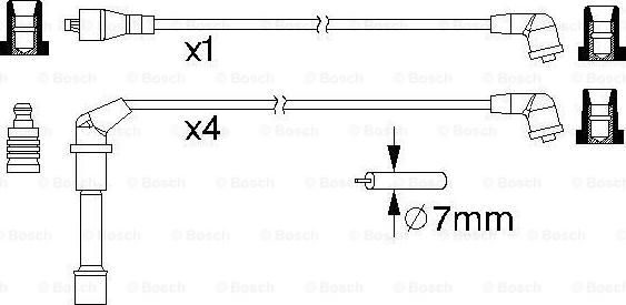 BOSCH 0 986 357 179 - Augstsprieguma vadu komplekts autodraugiem.lv