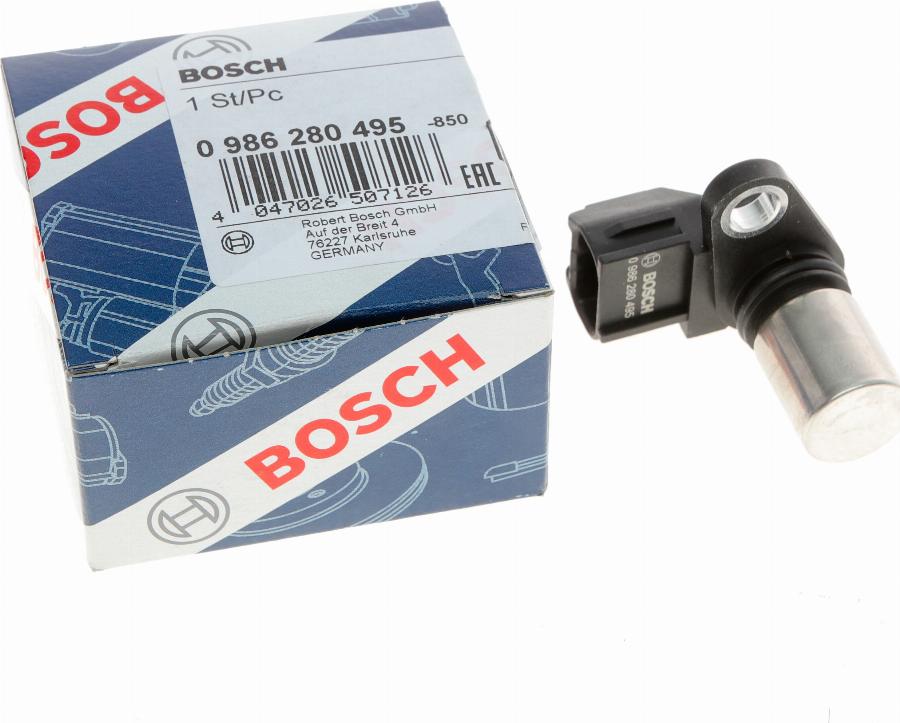 BOSCH 0 986 280 495 - Impulsu devējs, Kloķvārpsta autodraugiem.lv