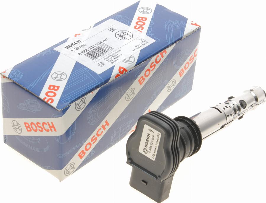 BOSCH 0 986 221 024 - Aizdedzes spole autodraugiem.lv