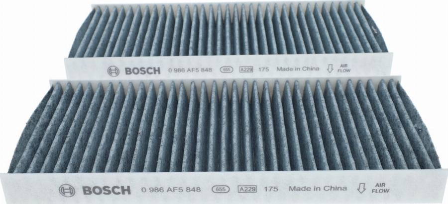 BOSCH 0 986 AF5 848 - Filtrs, Salona telpas gaiss autodraugiem.lv