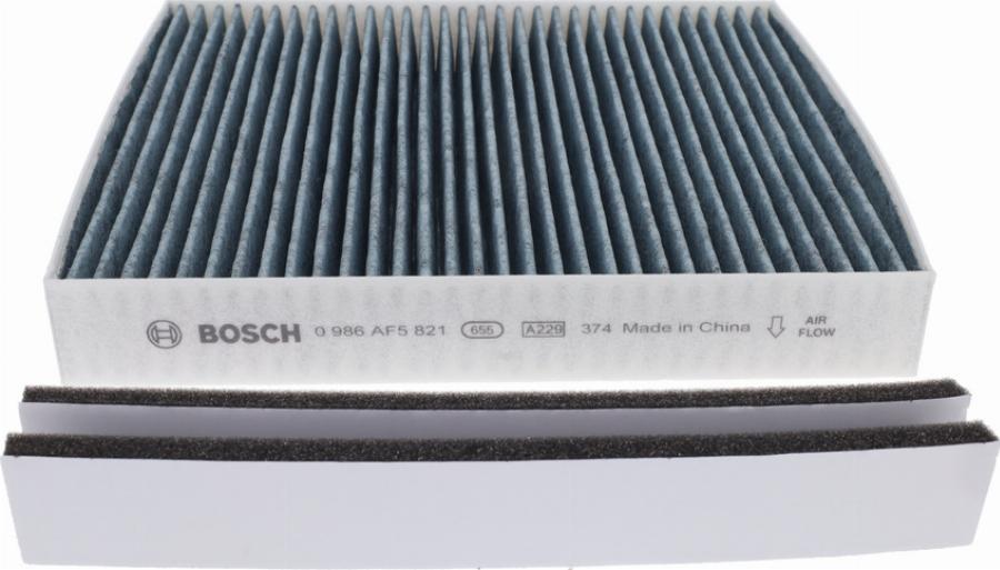 BOSCH 0 986 AF5 821 - Filtrs, Salona telpas gaiss autodraugiem.lv