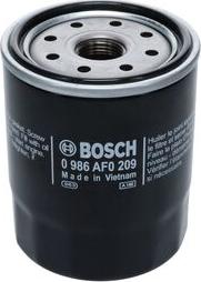 BOSCH 0 986 AF0 209 - Eļļas filtrs autodraugiem.lv