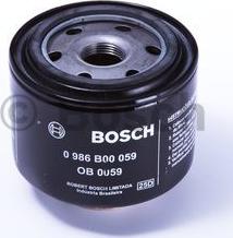BOSCH 0 986 B00 059 - Eļļas filtrs autodraugiem.lv