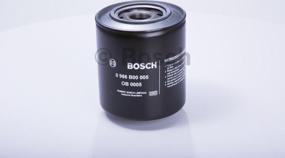 BOSCH 0 986 B00 005 - Eļļas filtrs autodraugiem.lv