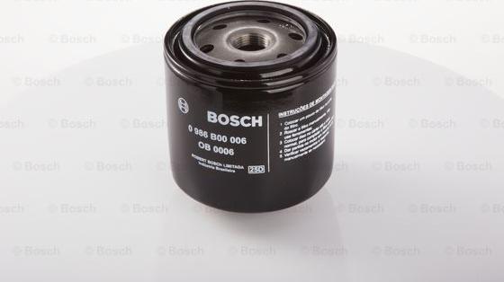BOSCH 0 986 B00 006 - Eļļas filtrs autodraugiem.lv