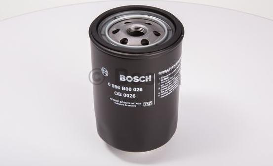 BOSCH 0 986 B00 026 - Eļļas filtrs autodraugiem.lv