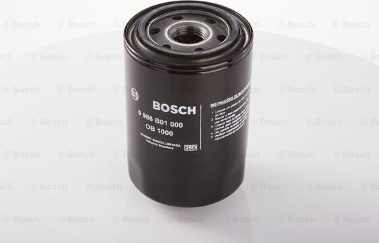 BOSCH 0 986 B01 000 - Eļļas filtrs autodraugiem.lv