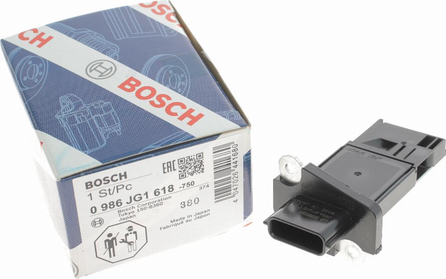 BOSCH 0 986 JG1 618 - Gaisa masas mērītājs autodraugiem.lv