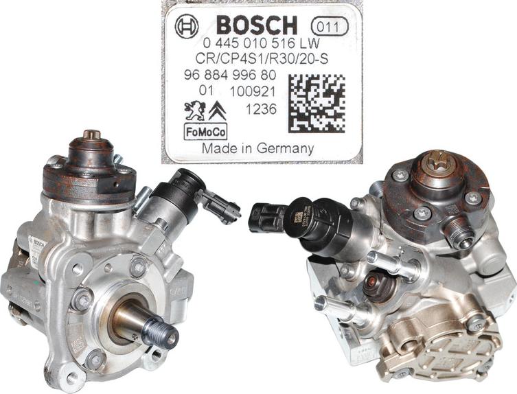 BOSCH 0 445 010 516 - Augstspiediena sūknis autodraugiem.lv